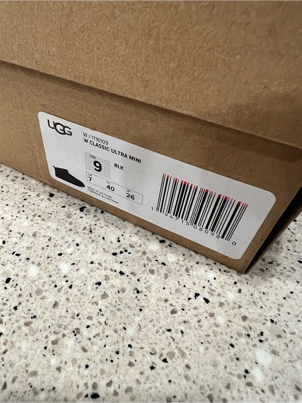 UGG Black Mini Suede Boot - Picture 6 of 6